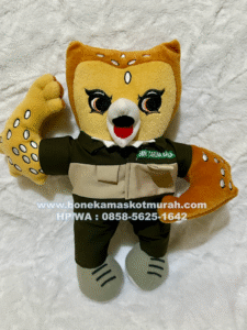 boneka maskot SMK Taruna Bangsa
