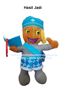 hasil jadi boneka